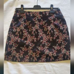 High waist mini cherry blossom pattern size 11